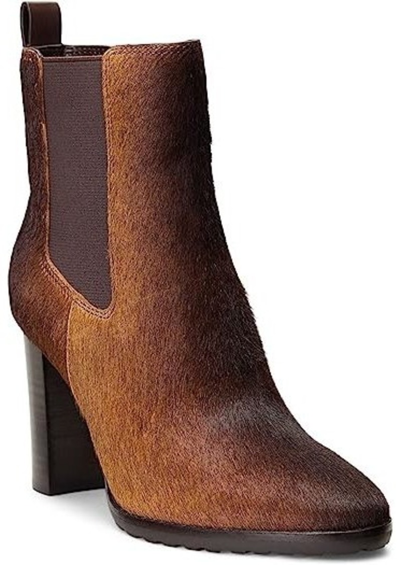 Ralph Lauren Mylah Ombré Haircalf Bootie