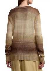 Ralph Lauren Ombré Linen-Blend Sweater