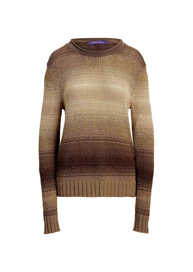 Ralph Lauren Ombré Linen-Blend Sweater