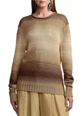 Ralph Lauren Ombré Linen-Blend Sweater