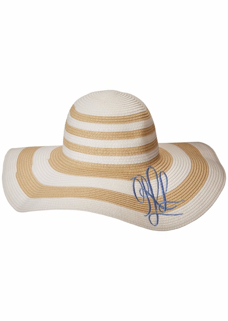 Packable Striped Sun Hat