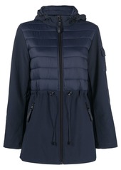 Ralph Lauren padded-panels hooded jacket