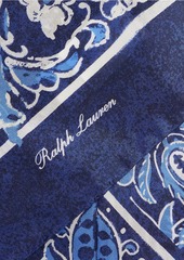 Ralph Lauren Paisley Print Silk Neckerchief