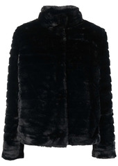 Ralph Lauren panelled faux-fur jacket