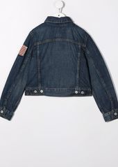 Ralph Lauren patch-detail cotton denim jacket