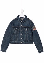 Ralph Lauren patch-detail cotton denim jacket