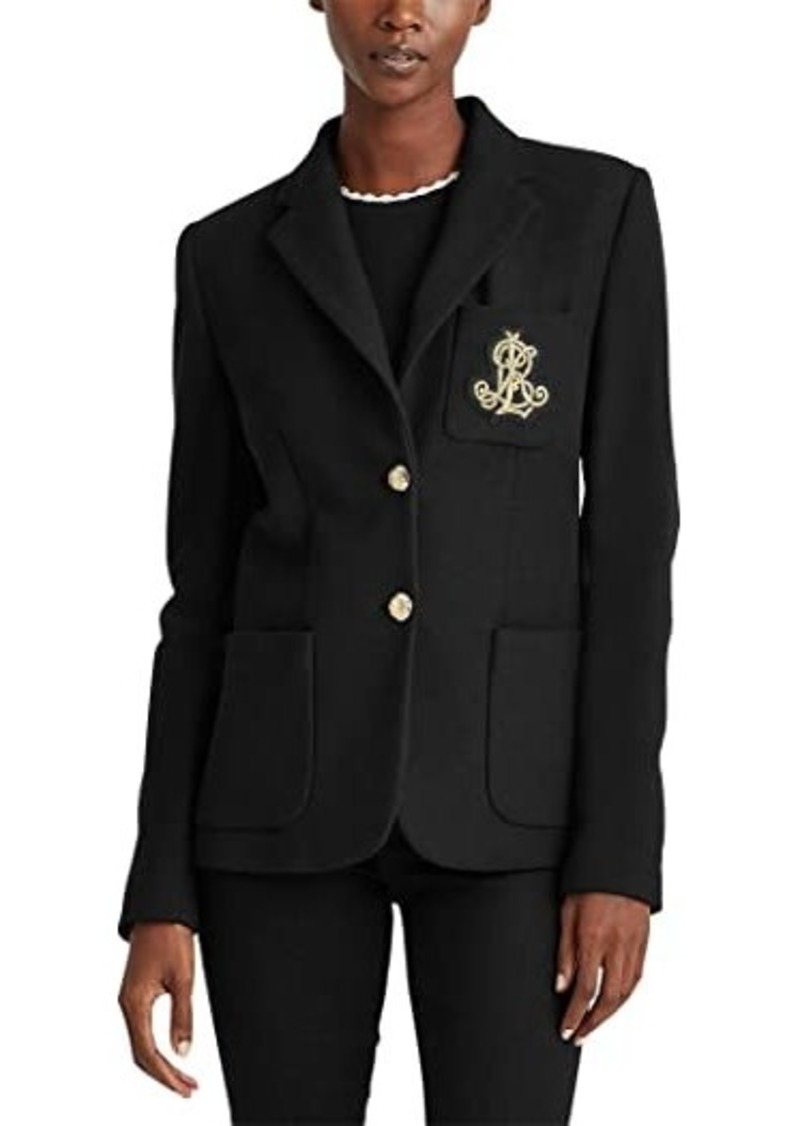 Ralph Lauren Patch Jacquard Blazer