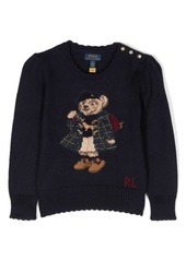 Ralph Lauren patterned-intarsia cotton jumper