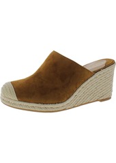 Ralph Lauren Pennie Womens Suede Slip-On Wedge Sandals