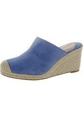 Ralph Lauren Pennie Womens Suede Slip-On Wedge Sandals