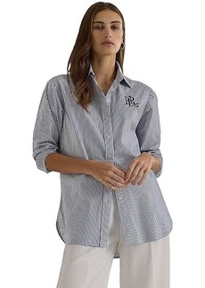 Ralph Lauren Relaxed Fit Striped Stretch Cotton Shirt