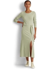 Ralph Lauren Petite Ribbed Long-Sleeve Dress