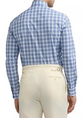 Ralph Lauren Plaid Two-Ply Cotton Poplin Shirt