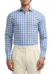 Ralph Lauren Plaid Two-Ply Cotton Poplin Shirt