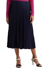 Ralph Lauren Pleated Georgette Skirt