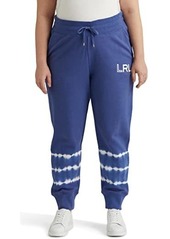 Ralph Lauren Plus Size Tie-Dye French Terry Sweatpants