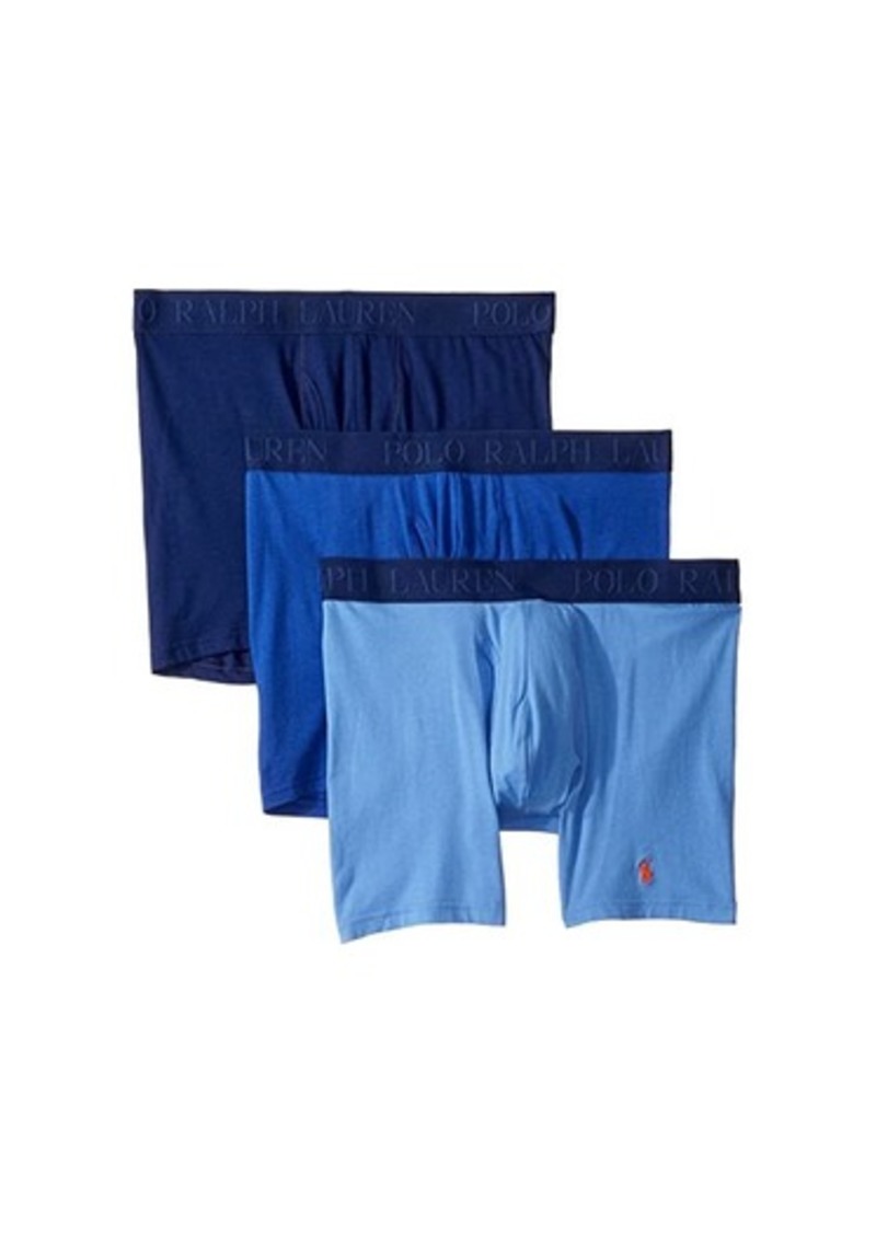 Ralph Lauren Polo 3-Pack 4D-Flex Cotton Modal Stretch Boxer Briefs