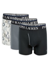 Ralph Lauren Polo 3-Pack Logo Boxer Briefs