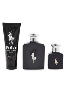 Ralph Lauren: Polo 3-Piece Black Eau De Parfum Set
