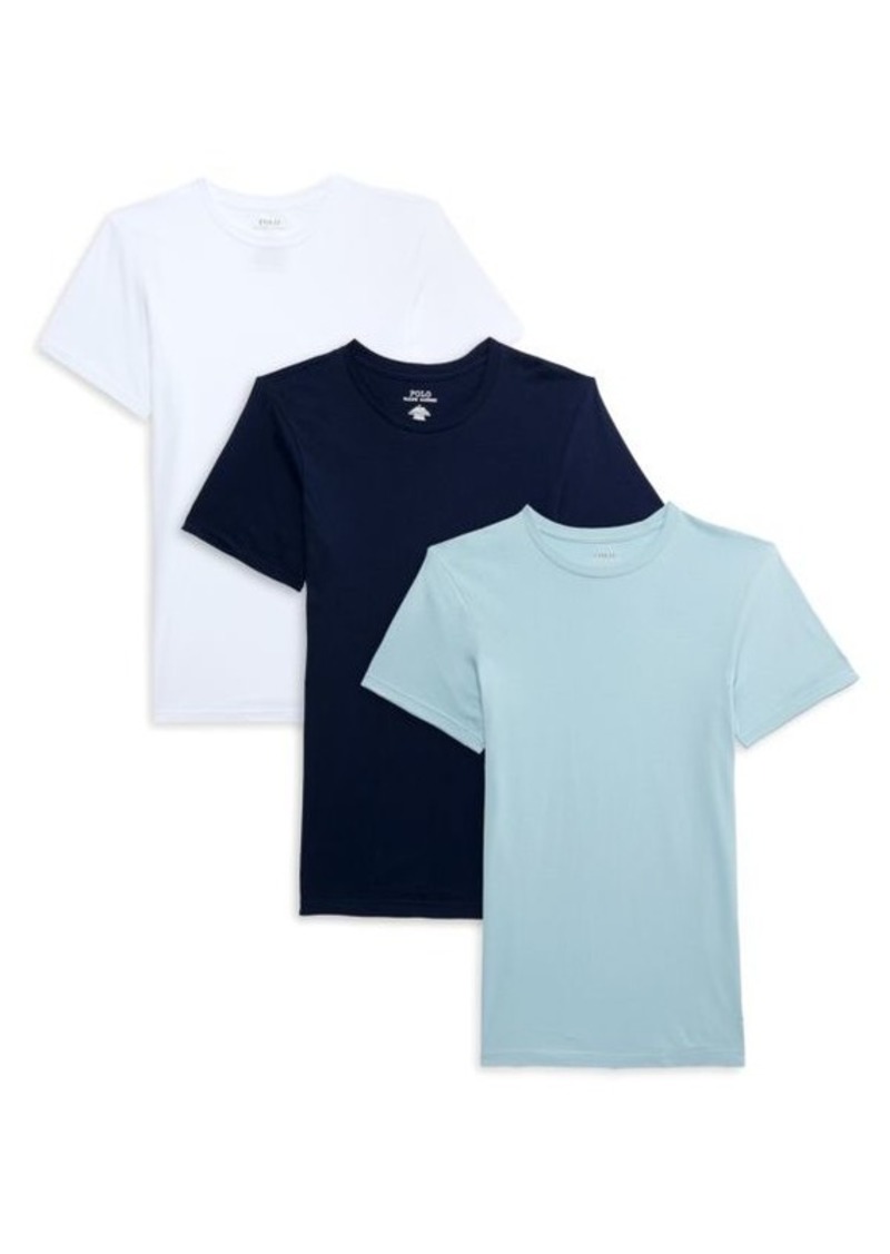 Ralph Lauren Polo 3-Piece Crewneck T-shirt Set