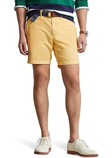 Ralph Lauren Polo 8" Straight Fit Linen-Cotton Shorts