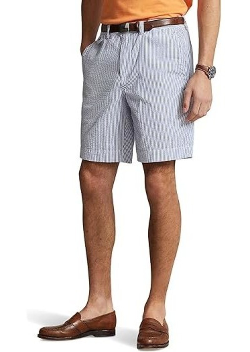 Ralph Lauren Polo 9.25-Inch Stretch Classic Fit Seersucker Shorts