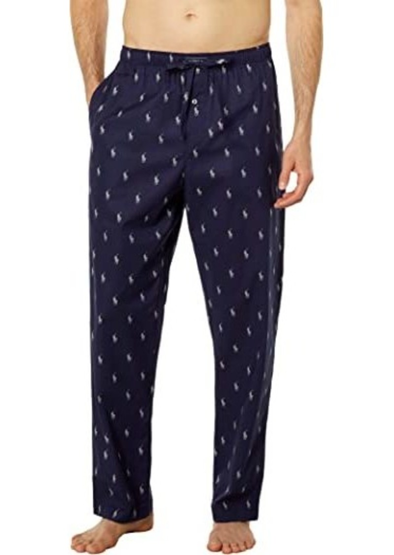 Ralph Lauren Polo All Over Pony Player Woven Sleep Pants