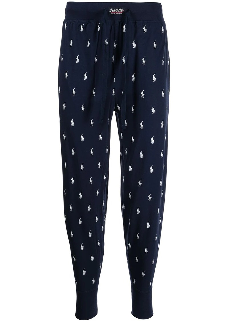 Ralph Lauren Polo all-over pony print trousers