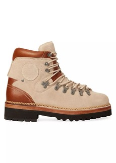Ralph Lauren Polo Alpine Suede & Leather Hiking Boots