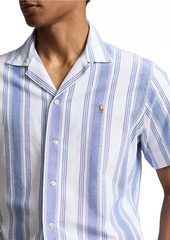 Ralph Lauren Polo Artisan Mesh Button-Front Shirt