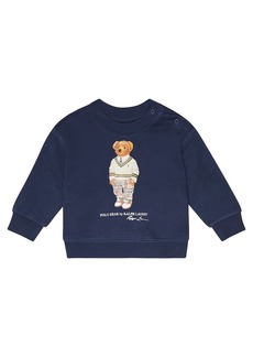 Ralph Lauren: Polo Polo Ralph Lauren Kids Baby Polo Bear cotton jersey sweatshirt
