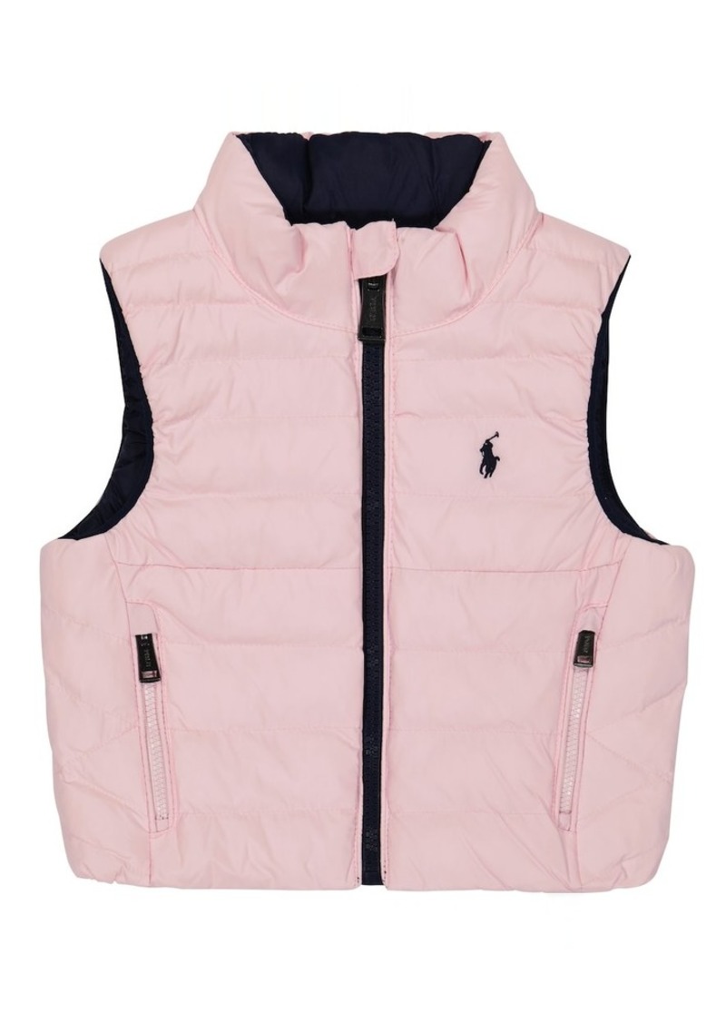 Ralph Lauren: Polo Polo Ralph Lauren Kids Baby reversible quilted vest