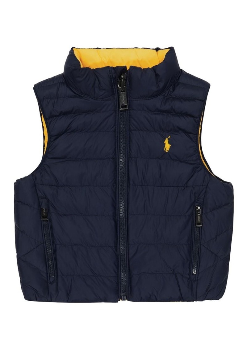 Ralph Lauren: Polo Polo Ralph Lauren Kids Baby reversible quilted vest
