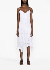 Ralph Lauren: Polo Battenberg-lace linen asymmetric dress