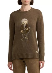 Ralph Lauren Polo Bear Lofty Cashmere Sweater