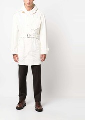 Ralph Lauren Polo belted-waist hooded cotton parka