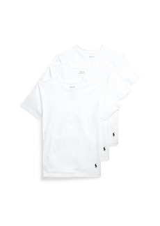 Ralph Lauren: Polo Big Boys Crewneck Undershirt, 3-piece Set - White