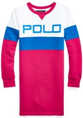Ralph Lauren: Polo Big Girls Logo Fleece T-shirt Dress