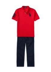 Ralph Lauren: Polo ​Big Pony Cotton Mesh Polo