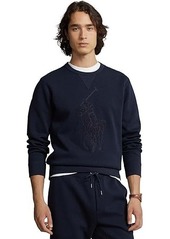 Ralph Lauren Polo Big Pony Double-Knit Sweatshirt