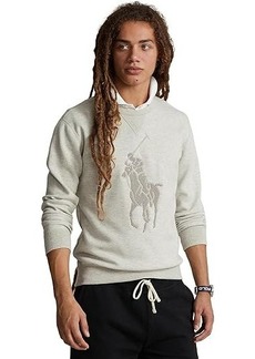 Ralph Lauren Polo Big Pony Double-Knit Sweatshirt