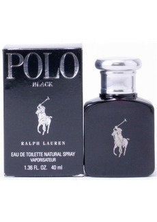 Polo Black By Ralph Lauren - Edt Spray** 1.3 Oz