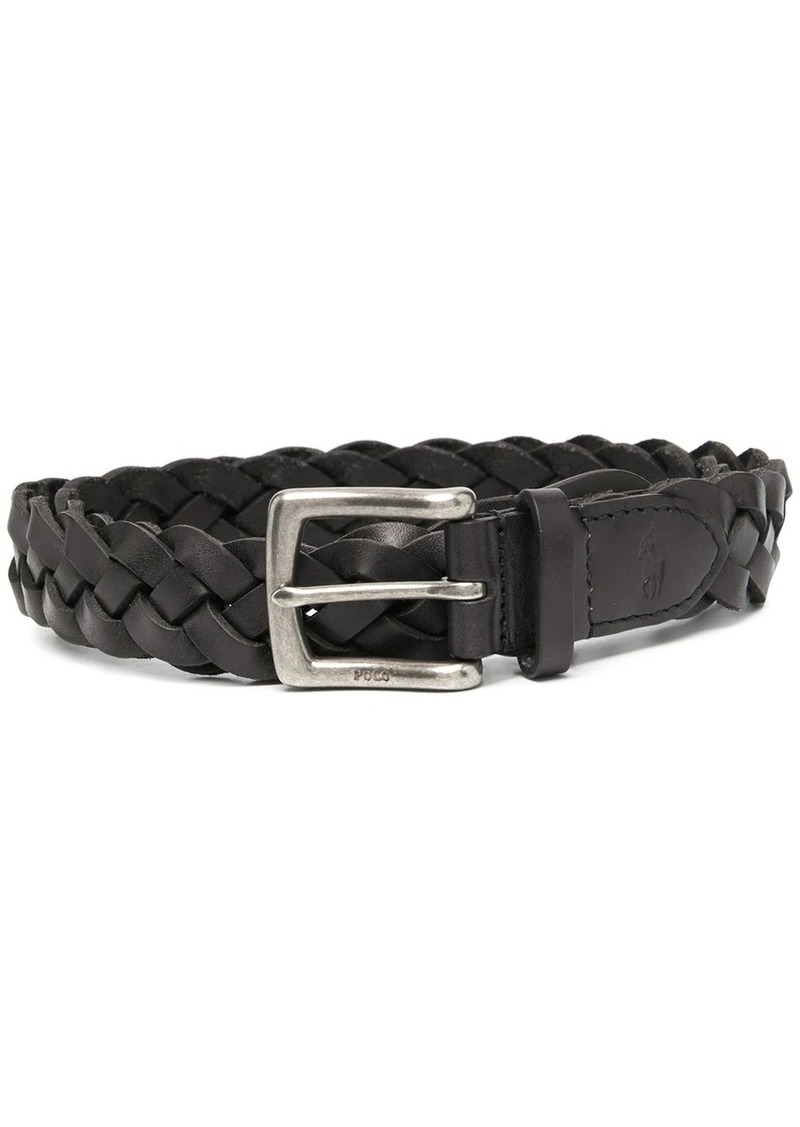 Ralph Lauren Polo braided leather belt