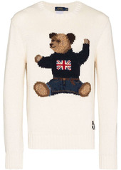 Ralph Lauren Polo British Polo Bear knitted jumper