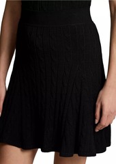 Ralph Lauren: Polo Cable-Knit A-Line Skirt