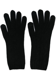 Ralph Lauren: Polo cable-knit cashmere gloves