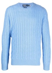 Ralph Lauren Polo cable-knit cashmere jumper