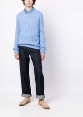 Ralph Lauren Polo cable-knit cashmere jumper