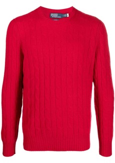 Ralph Lauren Polo cable-knit cashmere jumper