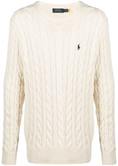 Ralph Lauren Polo cable-knit cotton jumper